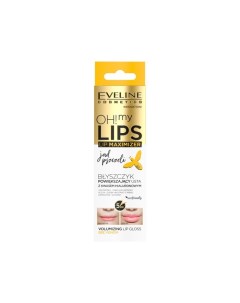 Блеск для увеличения объёма губ Oh my Lips Lip Maximizer Пчелиный яд 4 5 мл Eveline