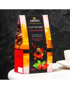 Чай чёрный ARDEN с шиповником в саше пакетах 8 х 12 5 г Forest of arden