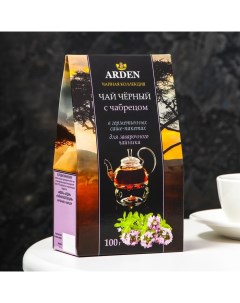 Чай чёрный ARDEN с чабрецом в саше пакетах 8 х 12 5 г Forest of arden