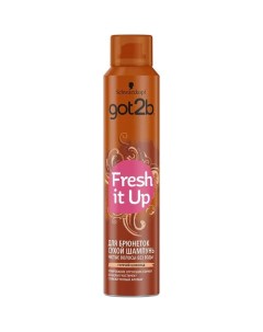 Сухой шампунь Fresh It Up Горячий шоколад для брюнеток 200 мл Got2b