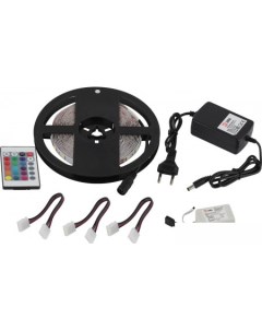 Светодиодная лента 5050kit-14,4-60-12-IP20-RGB-5m Б0043067 Эра