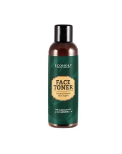 Тоник для нормального и комбинированного типа кожи лица Face Toner Normal/mixed Skin Types Hyalurona Ecoholy