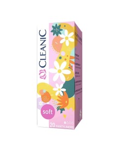 Soft Прокладки ежедневные гигиенические 20.0 Cleanic