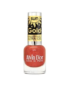 Лак для ногтей SUN GOLD, 01 Солнечная роза Alvin d'or