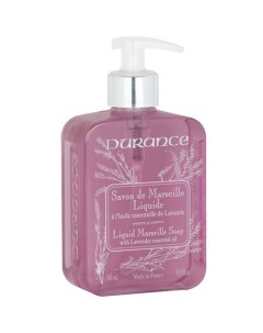 Жидкое мыло с экстрактом Лаванды Liquid Marseille Soap with Lavender essential oil 300.0 Durance