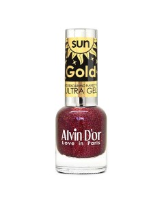 Лак для ногтей SUN GOLD, 01 Солнечная роза Alvin d'or