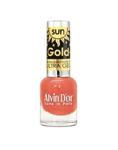 Лак для ногтей SUN GOLD, 01 Солнечная роза Alvin d'or