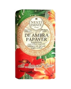 Мыло With Love And Care De Ambra Papaver Nesti dante