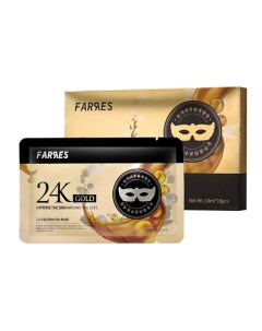 Маска для глаз "24K GOLD" 10.0 Farres