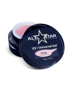 Гель для моделирования ногтей, UV-Universal Gel "Clear" All star professional