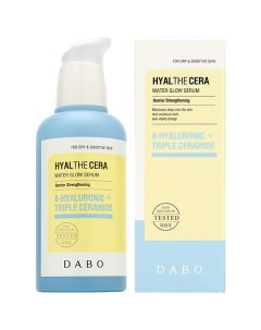 Сыворотка для лица с гиалуроновой кислотой и керамидами Hyalthecera Water Glow Serum Dabo