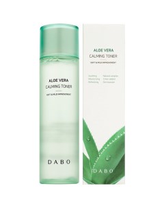 Тонер для лица успокаивающий с экстрактом алоэ Aloe Vera Calming Toner Dabo