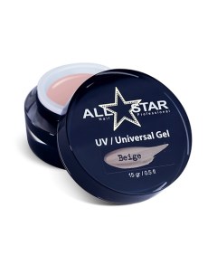 Гель для моделирования ногтей, UV-Universal Gel "Clear" All star professional