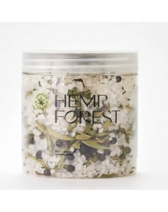 Соль для ванн HEMP FOREST гвоздика пихта эвкалипт 500 0 Grower cosmetics