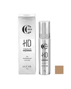 Хна для бровей CC Brow HD Premium Henna Lucas