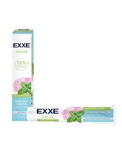 Зубная паста укрепляющая Natural Кальций и мята 75 Exxe