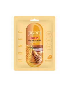 Тканевая маска для лица мед HONEY Real Ampoule Mask Jigott