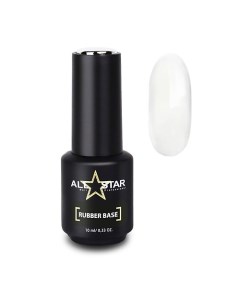 Бескислотная каучуковая база для ногтей RUBBER BASE All star professional