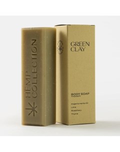 Мыло твердое "GREEN CLAY" 90.0 Grower cosmetics