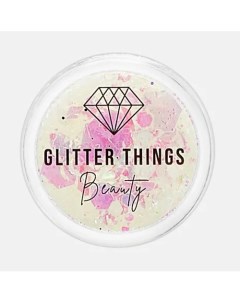 Глиттер Гель Блёстки для глаз лица и тела Розовые Мечты Glitter things