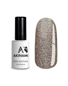 Лаковое покрытие Гель-лак с микро блестками Star Glow Akinami