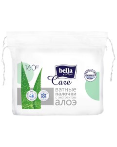 Ватные палочки с алоэ Cotton Care 160.0 Bella