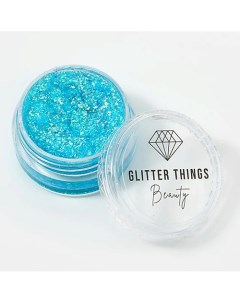 Гель блестки для лица и тела Тиффани Glitter things