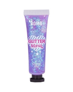 Глиттер гель для лица Glitter gel «Glitter Mania» Beauty bomb