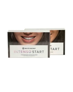 Полоски для домашнего отбеливания зубов "Intenso Start" 7 White secret