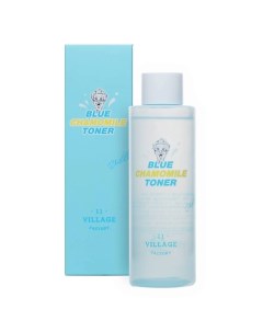 Успокаивающий тонер с экстрактом голубой ромашки Blue Chamomile Toner Village 11 factory