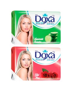 Мыло туалетное BEAUTY SOAP Роза, Огурец 480 Doxa