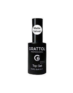 Матовый вельветовый топ Matte Velvet 9 Grattol