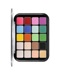 Палетка теней на 20 цветов - 20 Colors Eyeshadow Palette «STARRY EYES» Starway