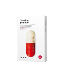 Маска капсулы красоты очищающая Clearing Solution Dremask Ultra-Fine Microfiber Sheet Dr.jart+