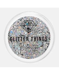 Гель блестки для лица и тела Голографический Танец Glitter things