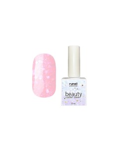 Каучуковая цветная база beautyTINT glitter mix Runail professional