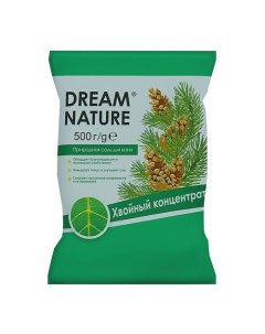 Природная соль для ванн Хвойный концентрат 500 0 Dream nature