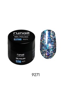 Гель-лак с блестками Runail professional