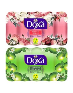 Мыло твердое BEAUTY SOAP Роза, Яблоко 600 Doxa