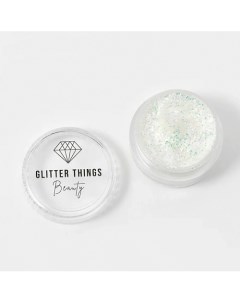 Глиттер Гель Блёстки для глаз лица и тела Мираж Glitter things