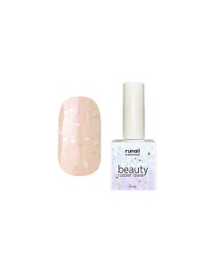 Каучуковая цветная база beautyTINT glitter mix Runail professional