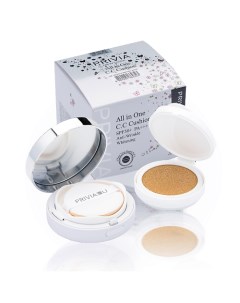 Кушон с запасным блоком All In One C C Cushion SPF50 PA Privia