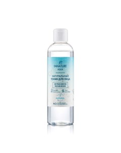 Тоник для лица Интенсивное увлажнение Aqua Natural Face Tonic Innature