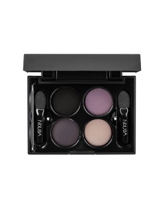 Тени для век 4 оттенка QUATTRO EYESHADOW Nouba