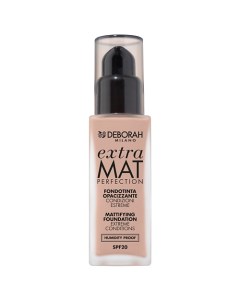 Тональная основа матирующая EXTRA MAT PERFECTION MATTIFYING FOUNDATION Deborah milano