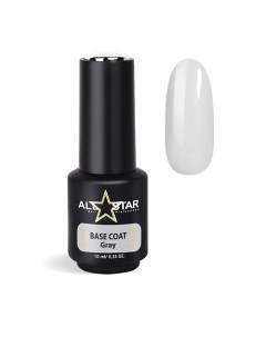 Пластичная цветная база для ногтей BASE COAT "Red" All star professional