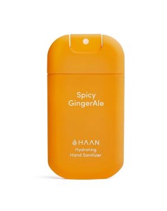 Очищающий и увлажняющий спрей для рук "Пряный Имбирный Эль" Hand Sanitizer Spicy Ginger Ale Haan