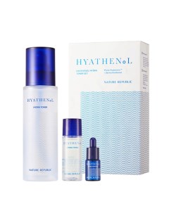 Набор для ухода за лицом с тонером Hyathenol Hydra Nature republic