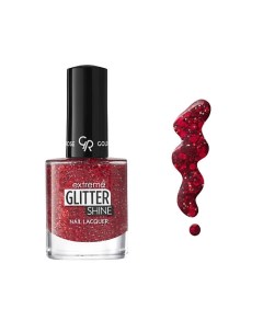 Гель-лак Extreme Gel Shine Nail Lacquer Glitter Golden rose