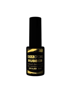 RUBBER TOP MATTE. Гель-финишное матовое покрытие без дисперсионного слоя Dia d`oro